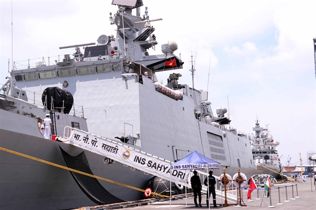 Indian Navy's frigates start three