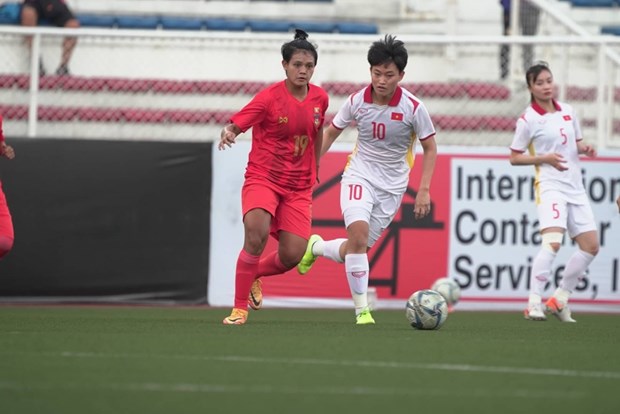 Vietnamese women's football team drops one spot in FIFA ranking