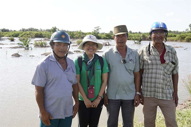 Green group works to replant mangroves