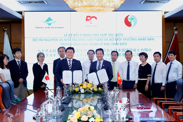 Việt Nam, Japan cooperate in ocean waste management