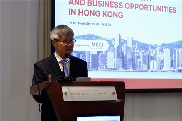 商务会议强调越南和中国香港的贸易和投资合作机会