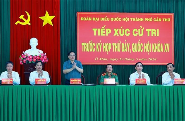 PM meets Cần Thơ voters ahead of parliament’s seventh session
