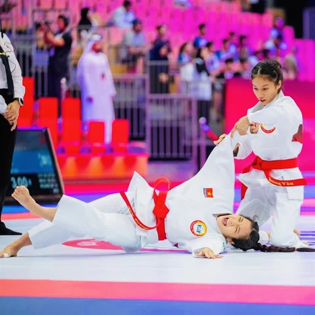 Việt Nam take four golds to finish fourth at Asian Jujitsu Championships