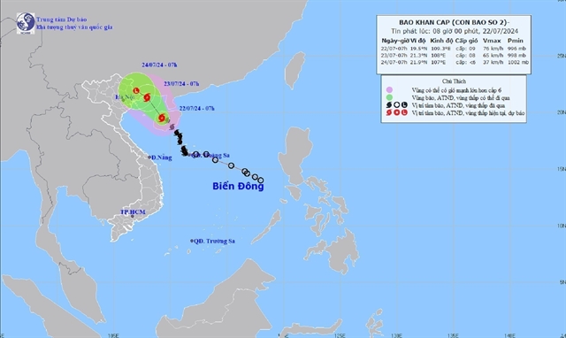Typhoon Prapiroon brings heavy rains, thunderstorms for the north