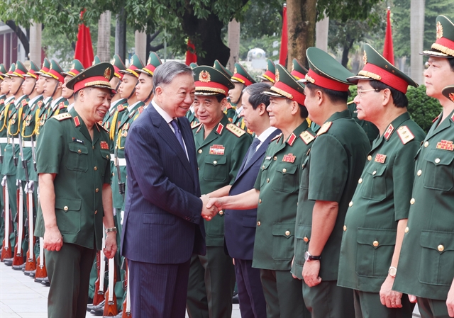 Top leader attends new academic year’s opening ceremony at National Defence Academy