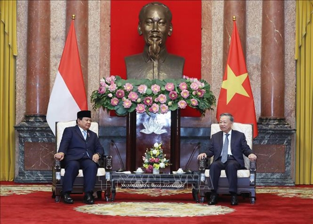 Top leader of Việt Nam receives President