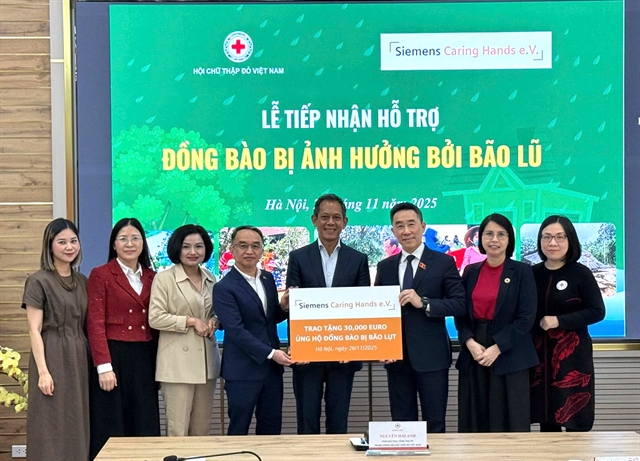 Siemens donates nearly $35,000 to support Việt Nam’s flood and landslide relief