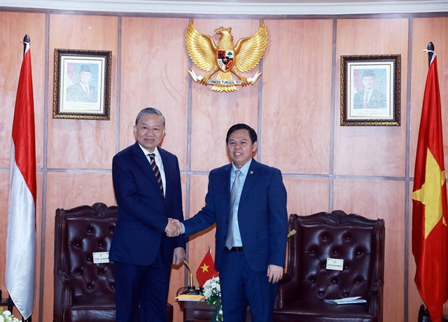 Party chief Tô Lâm meets with Indonesian Senate Speaker in Jakarta