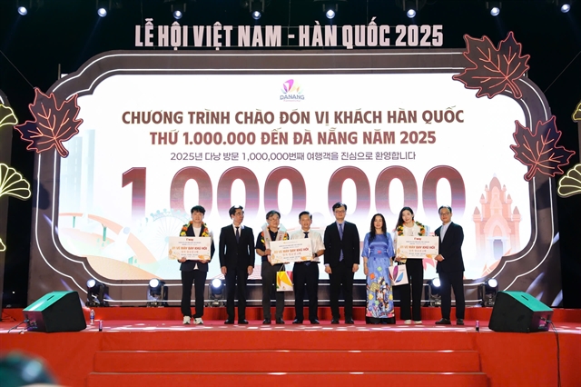 Beach city celebrates the one millionth Korean tourist