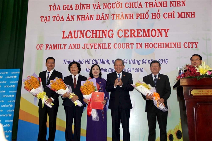 Việt Nam’s first Family and Juvenile Court opened