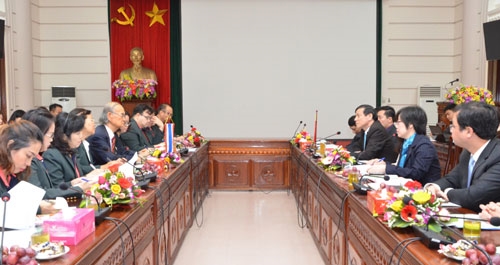 Bắc Ninh, Thai King Institute share economic experiences