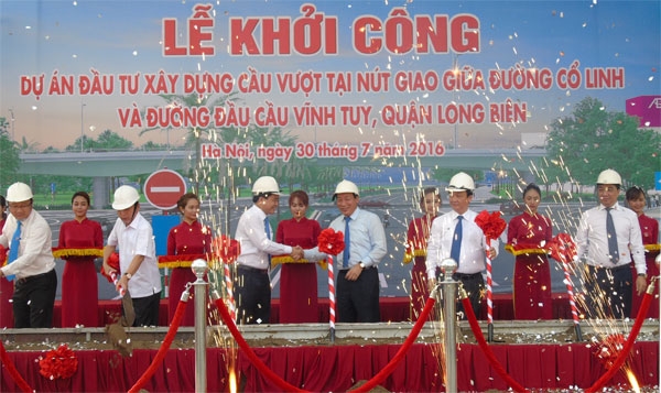 Construction begins on new overpass in Hà Nội