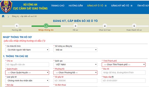 HCM City offers online registration for vehicles, driver’s licences