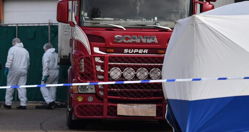 Seven jailed over Vietnamese lorry deaths