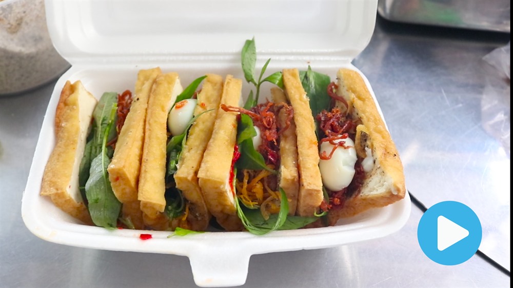 Nom nom Vietnam - Episode 88: Fried tofu sandwich