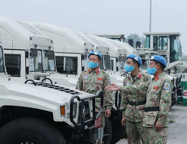 Việt Nams equipment goods to be transported to UNISFA in first military engineering deployment