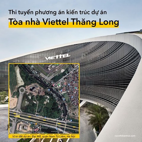 Viettel Group Architecture Magazine launch design contest for Viettel Thăng Long Building