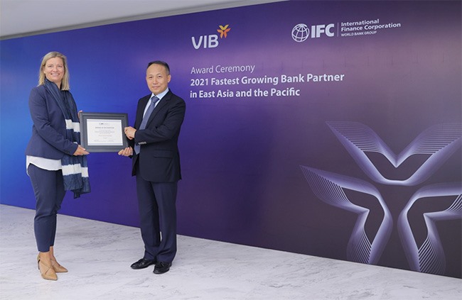 VIB honoured in trade finance field