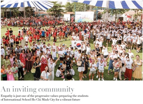 International School Ho Chi Minh City featured in Queens Official Platinum Jubilee Pageant Commemorative Album