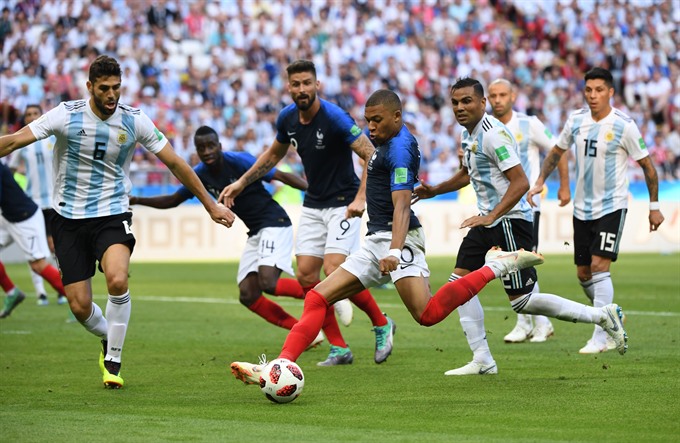 France Beat Messi's Argentina 4-3 To Reach World Cup Quarter-finals