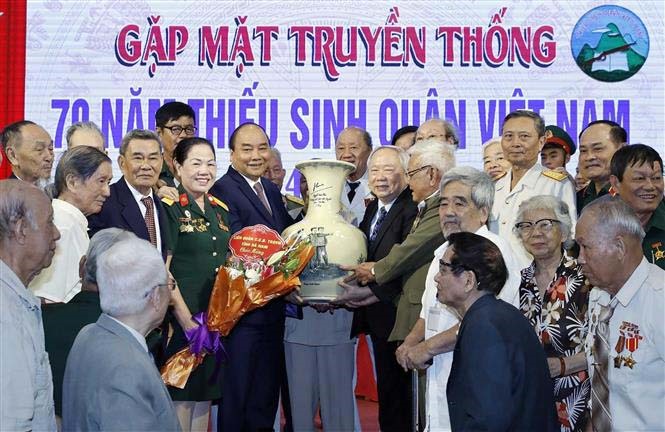 PM attends gathering on 70th anniversary of military school