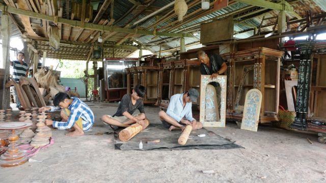 Cabinet-making kept carpenters busy