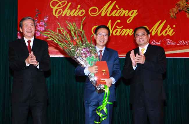 Youngest Politburo Member Receives New Role Politics Laws Vietnam News Politics Business Economy Society Life Sports Vietnam News